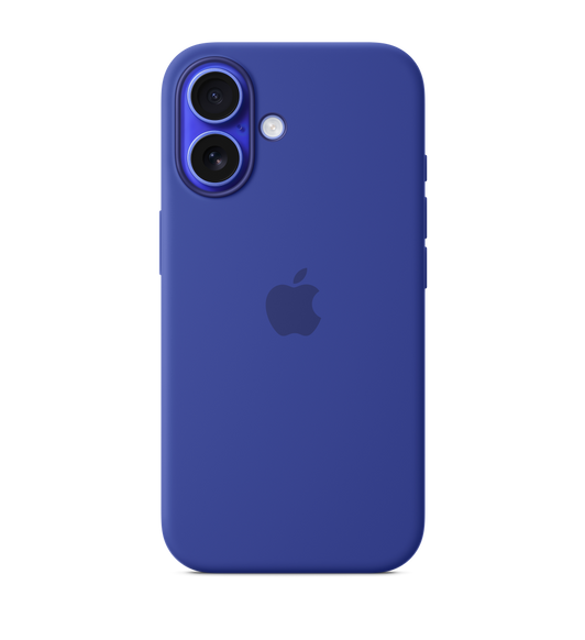 iPhone 16 Silicone Case with MagSafe - Ultramarine